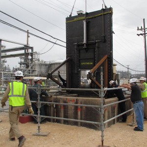 OR Sluice Gate Installation